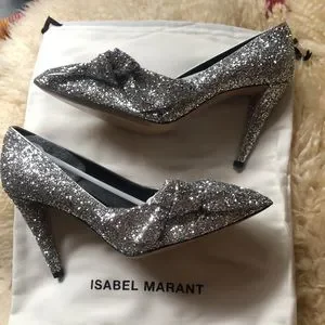 Isabel Marant | Shoes | Isabel Marant Silver Glitter Poetty